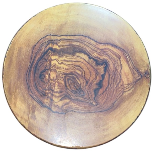3 American Metalcraft 14" Round Melamine
Serving Board / Charger Faux Olive Wood - Picture 6 of 16